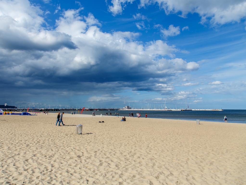 Beach Apartment I Plazowy Happy Hours Sopot Ngoại thất bức ảnh